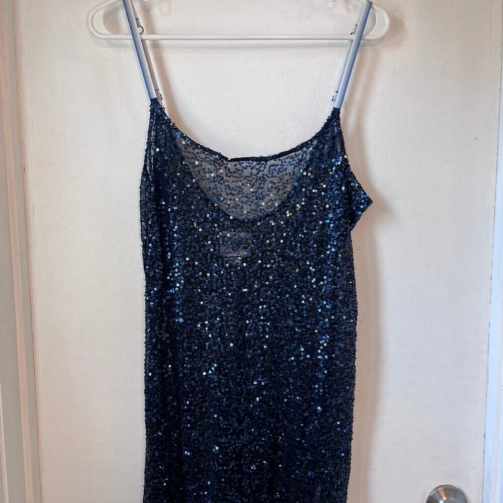 Free People Intimately Sequin Slip Dress (L)